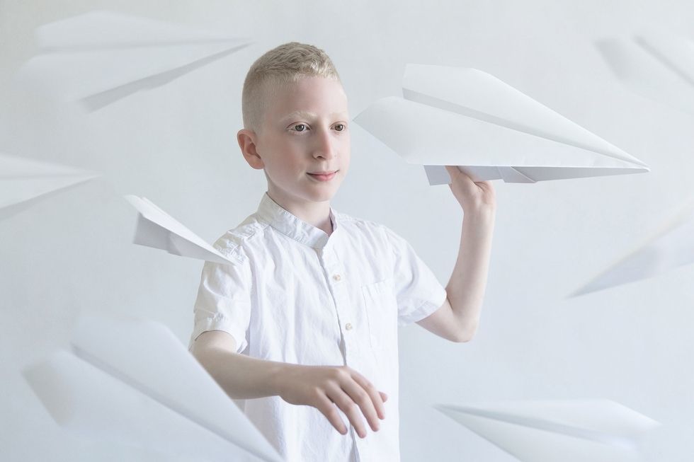 عکاسی از مبتلایان به زالی