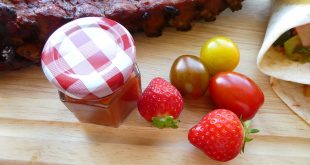 سس کچاپ باربیکیو با طعم توت‌ فرنگی