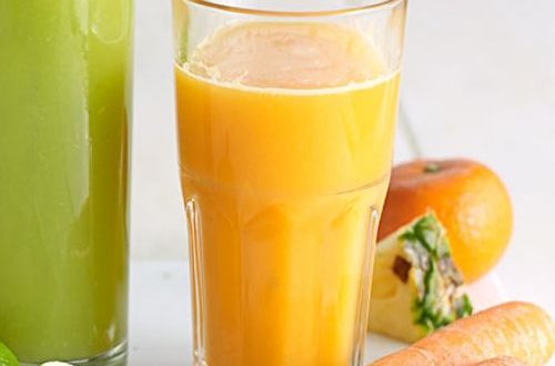 آبمیوه‌ی هویج، نارنگی و آناناس